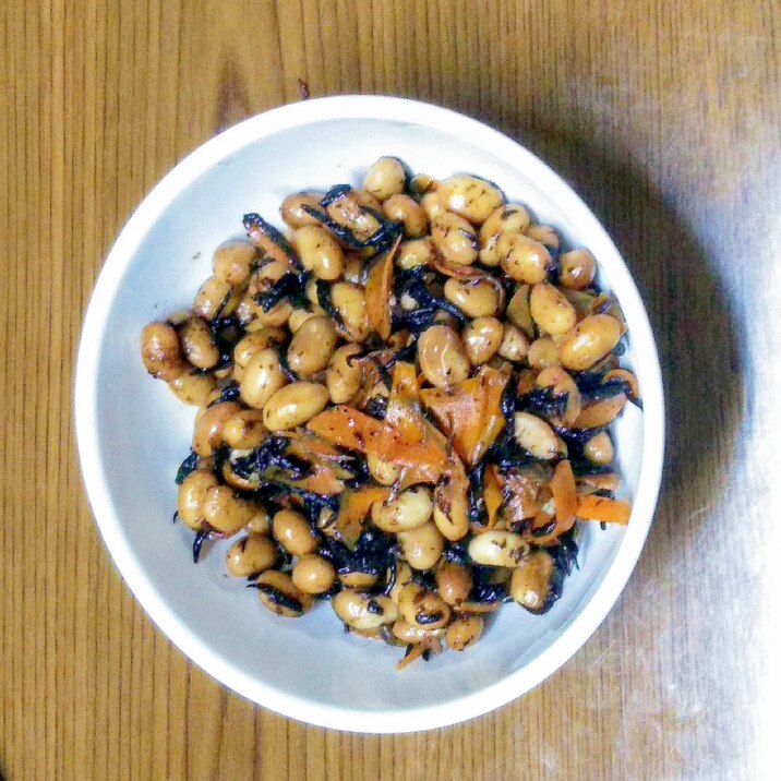 ひじき豆水煮の常備おかず